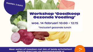 Foto van Workshop Goedkoop Gezonde Voeding - 14 februari