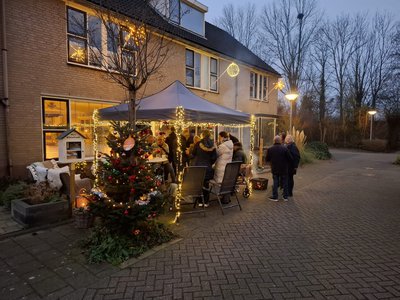 Logo voor BuurtKracht kerstbomenactie