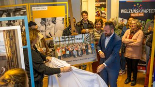 Foto van Symbolische uitreiking Katwijks Compliment aan veertig vrijwilligers